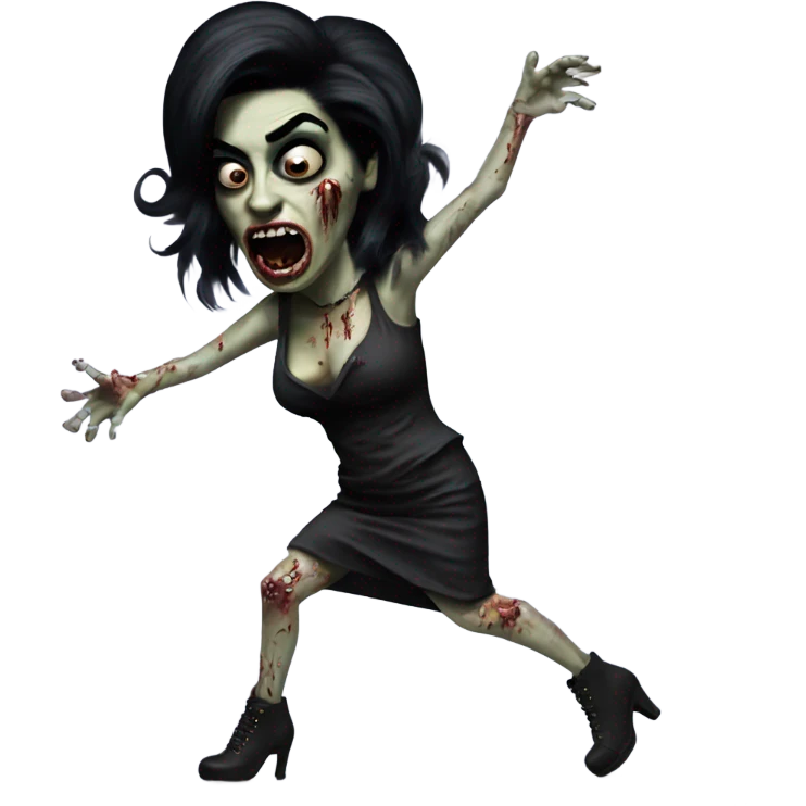 amy winehouse zombie dancing emoji
