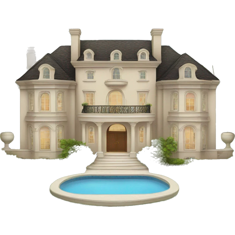 luxurious mansion emoji