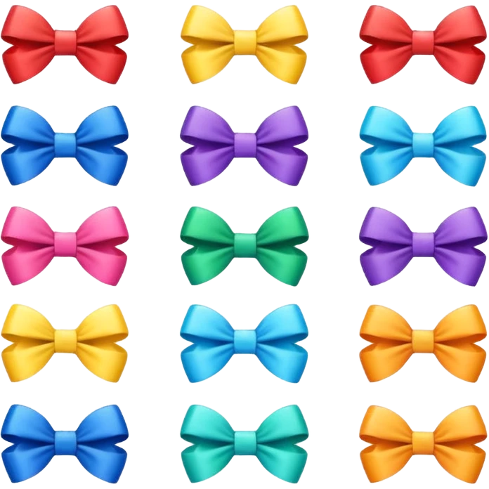 Emoji de moños emoji