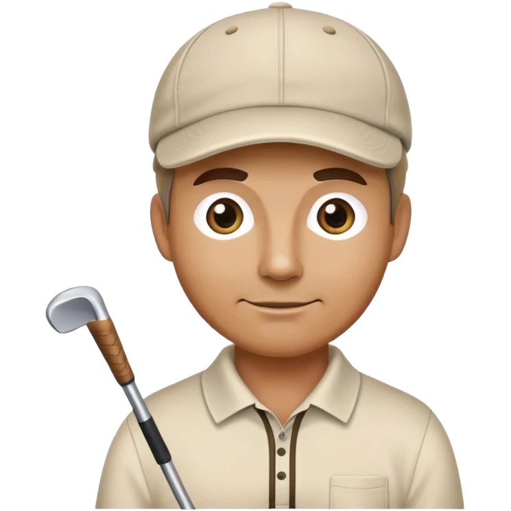 pastor golfer emoji
