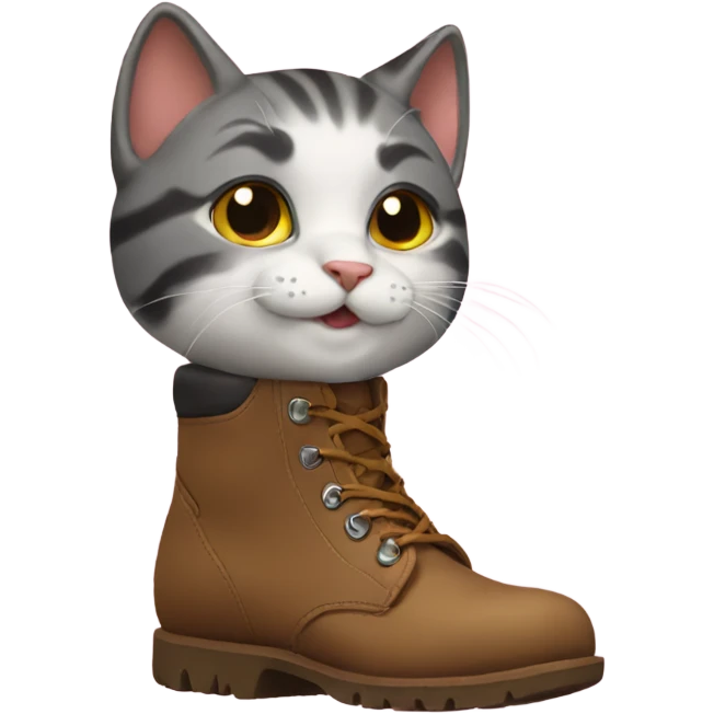 cat try boots emoji