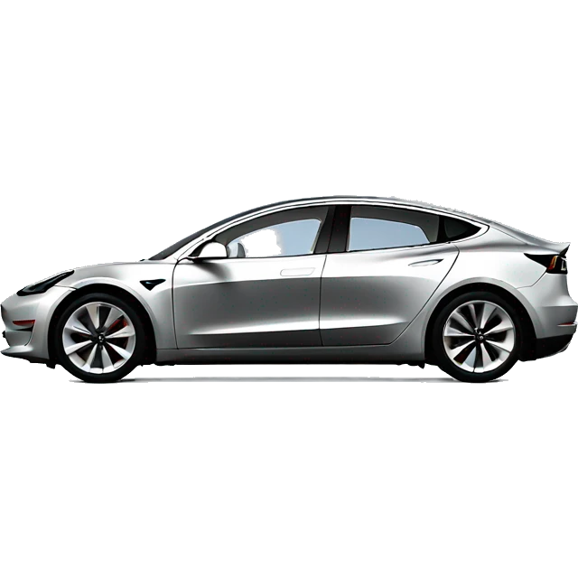 tesla model 3 emoji
