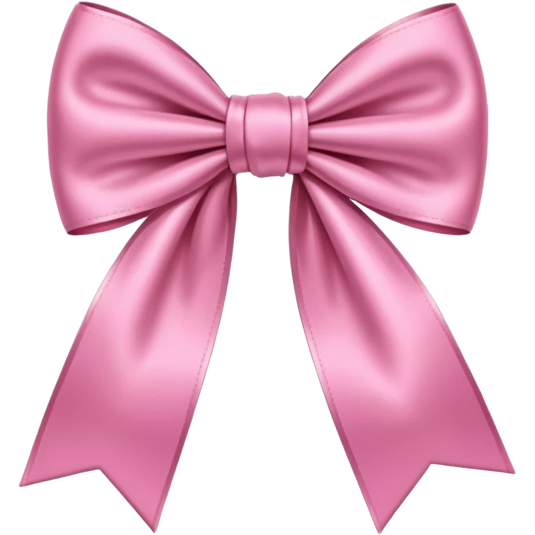 Pink bow emoji