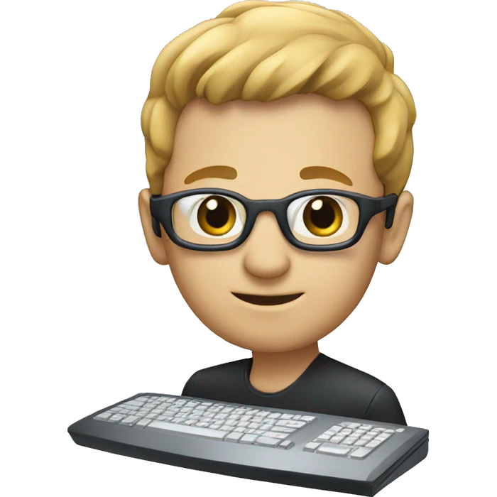 computer with DELL branding emoji