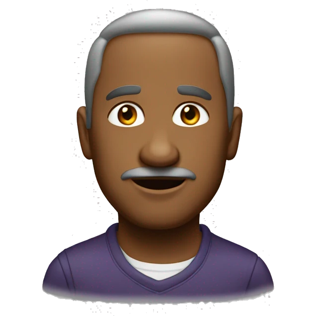 Бордовое сердце emoji