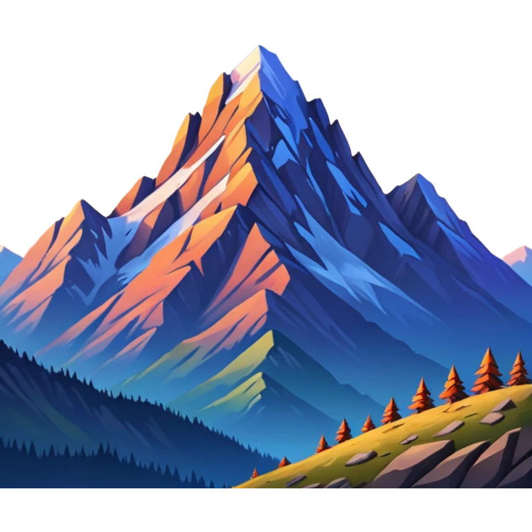 mountain sunrise emoji