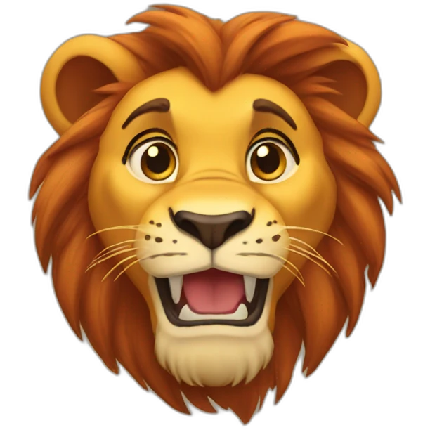 Lion king  emoji