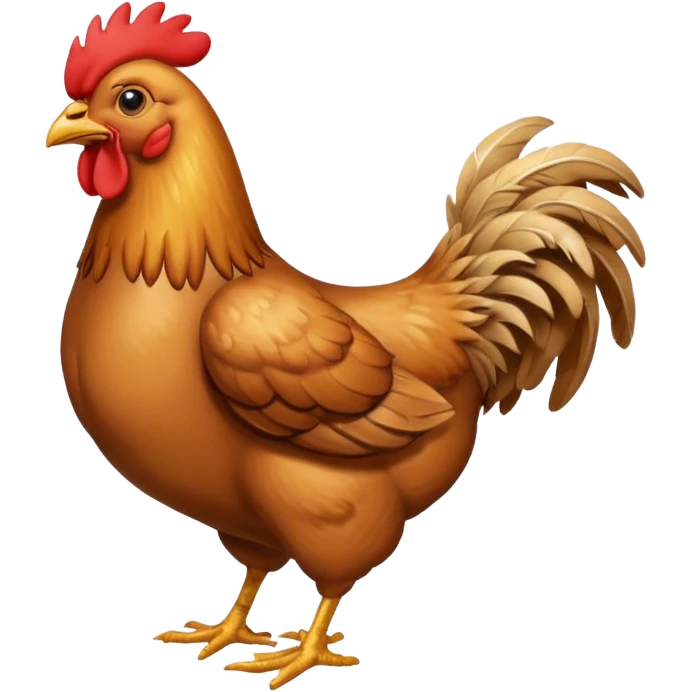 Chicken Jockey taking a poop emoji