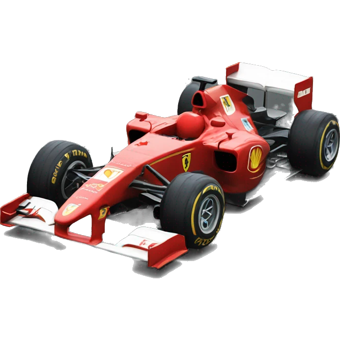 Ferrari formula 1 car emoji