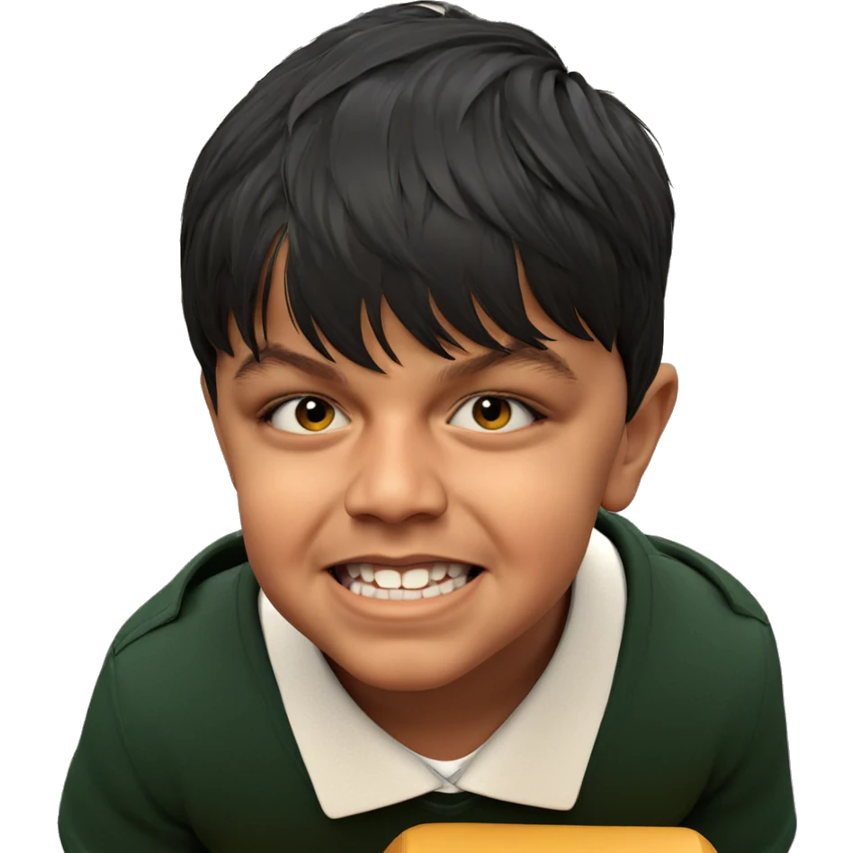 focused gaze in a chair emoji