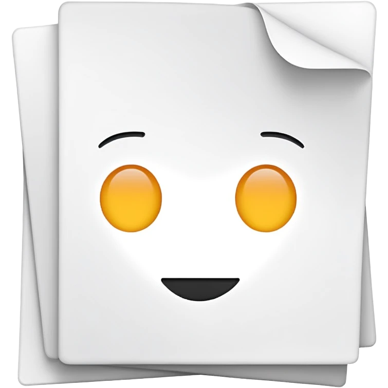 shares of paper emoji