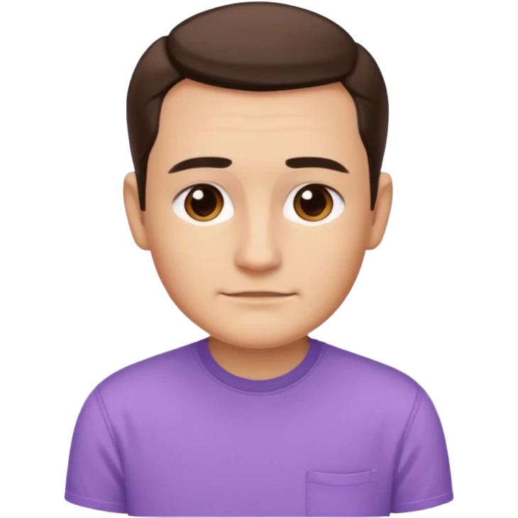 Cruz color lila  emoji