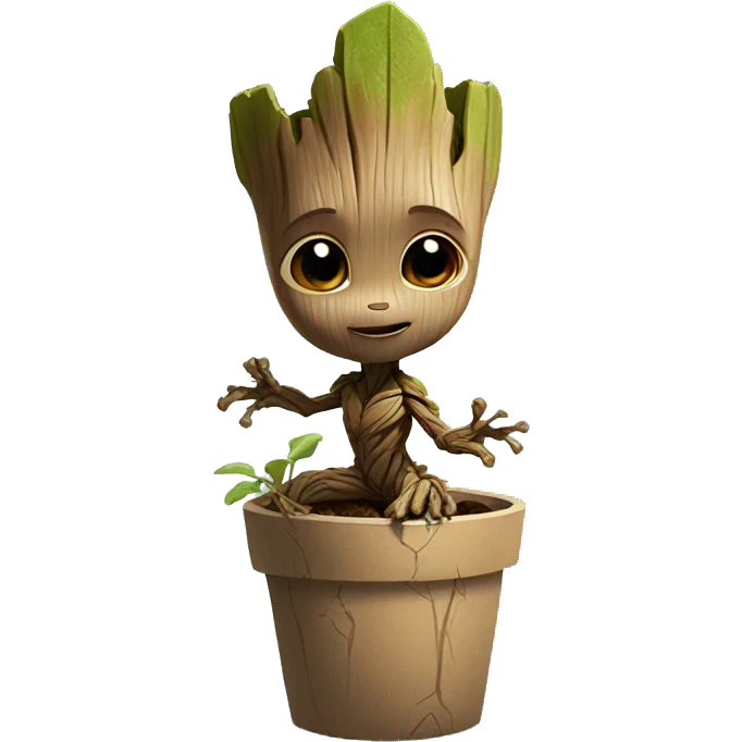 baby groot emoji