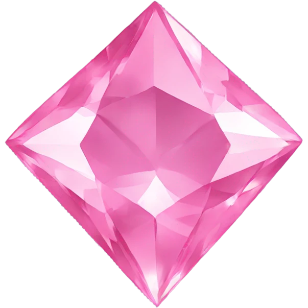 pink diamond emoji