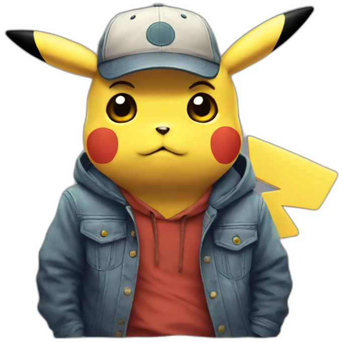 Sad pikachu emoji