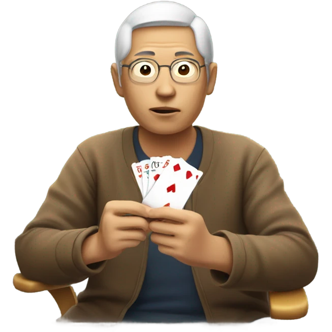 asian man that plays keno emoji