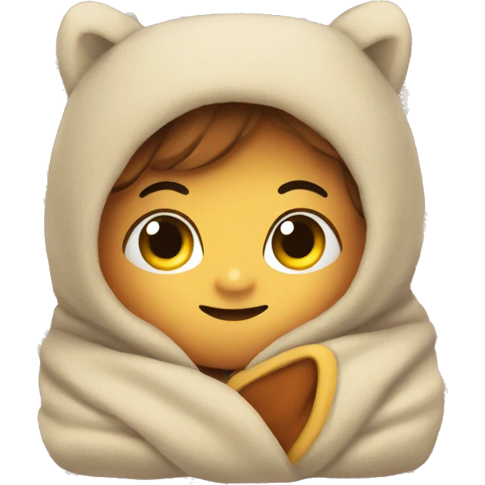 cute autumn blanket  emoji