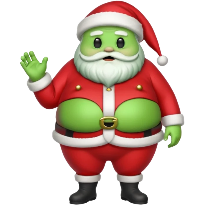 fat  santa alien full body 
   emoji