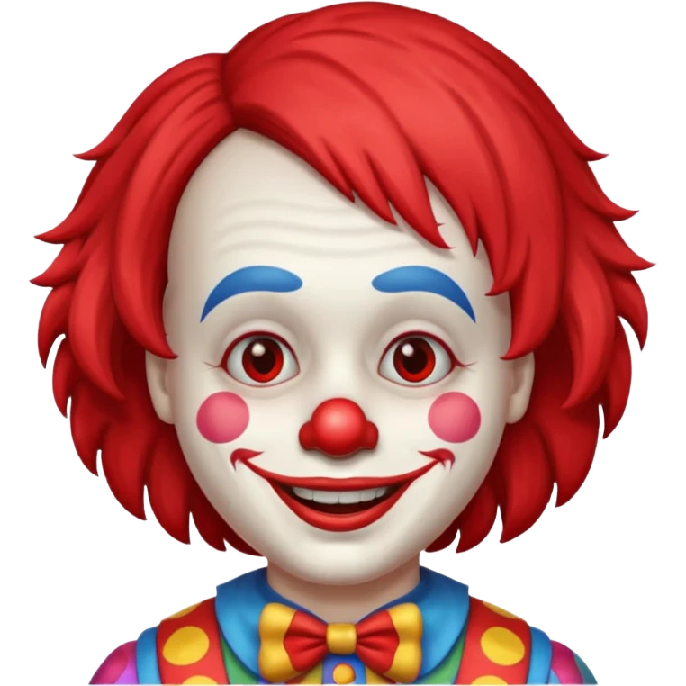 Pervert clown emoji
