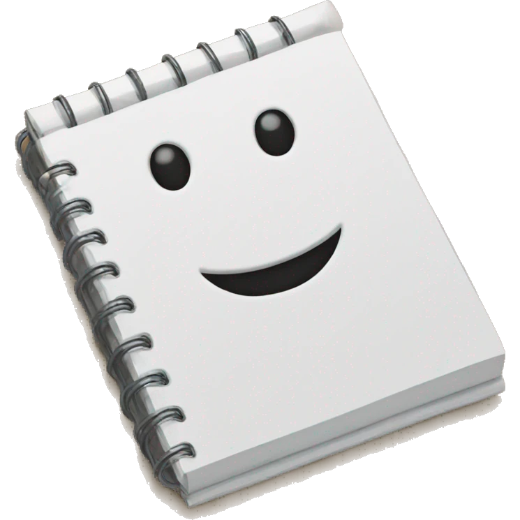 notepad emoji