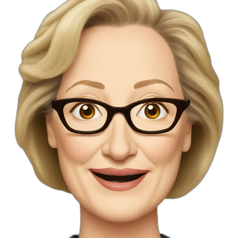 Meryl Streep emoji