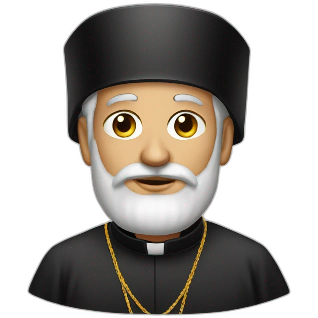 Orthodox priest emoji