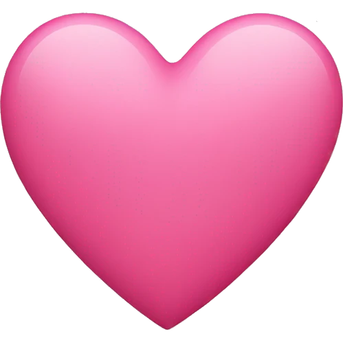 pink heart emoji