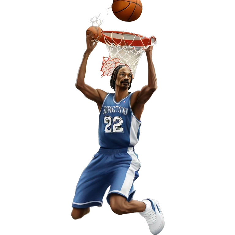 Snoop dogg dunking on bryce hall emoji