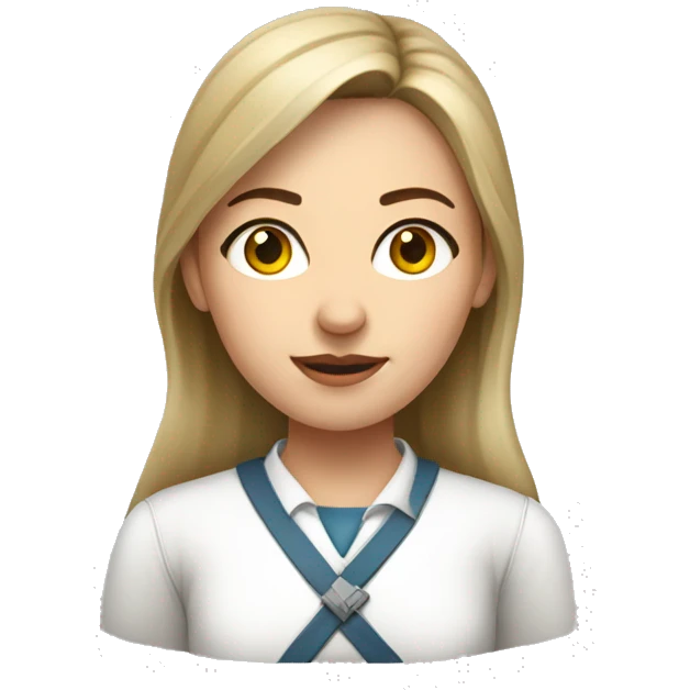 Slavic girl targetologist emoji