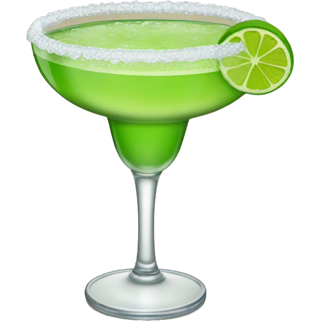 Margarita glass  emoji