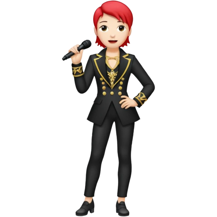 singer full body emoji