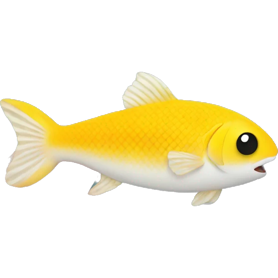 tiny fish on a hand emoji