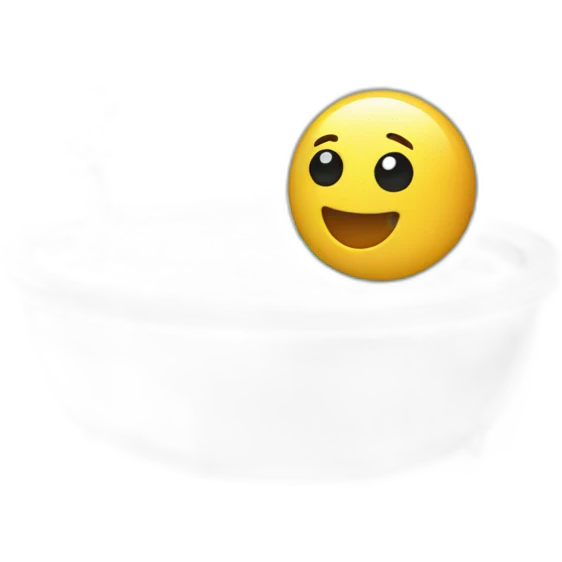 Magnetic stirring water bath emoji