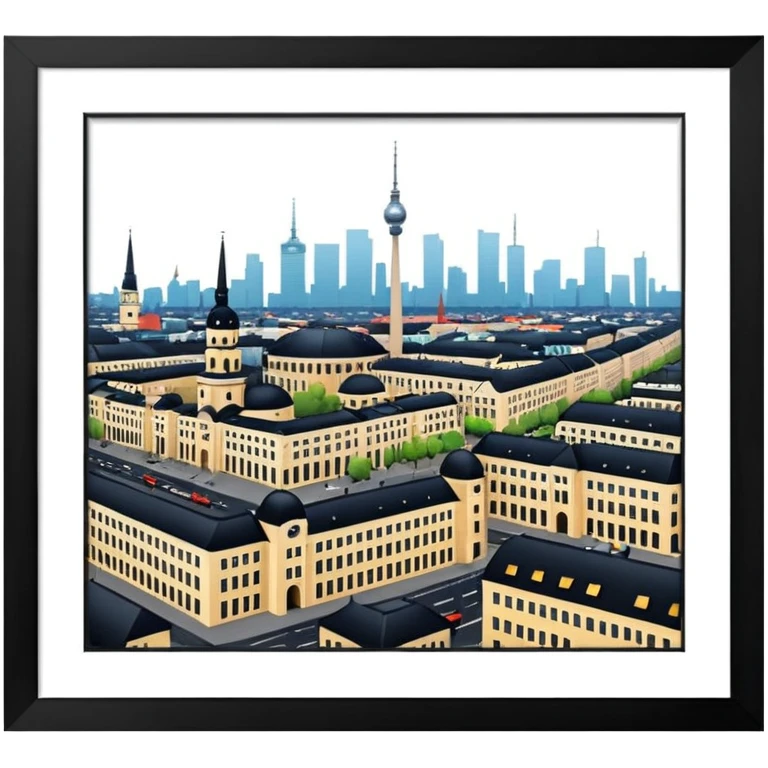 associated with Berlin emoji