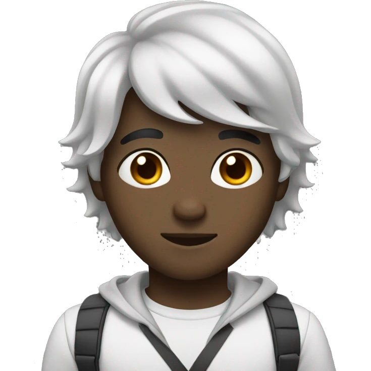 boy,  black hair emoji