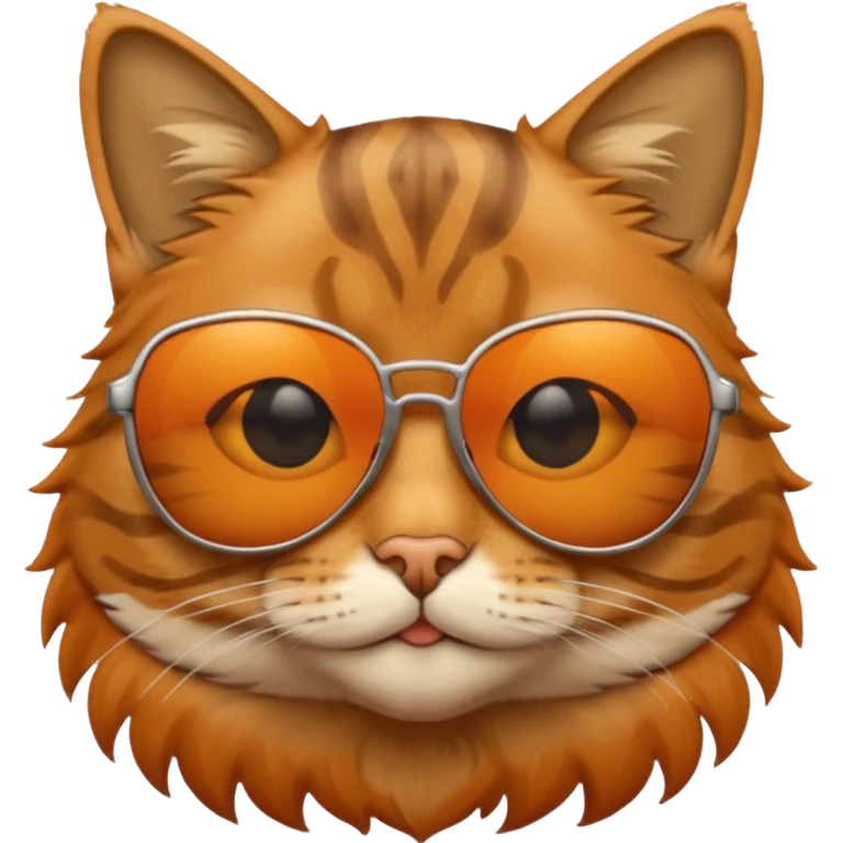 Cat wearing sunglasses emoji