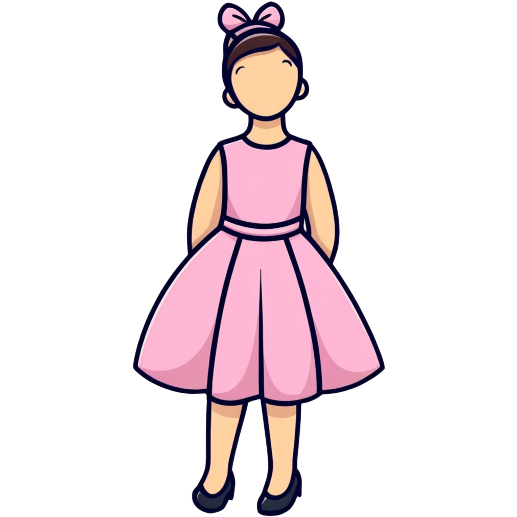 fashionable dress design emoji