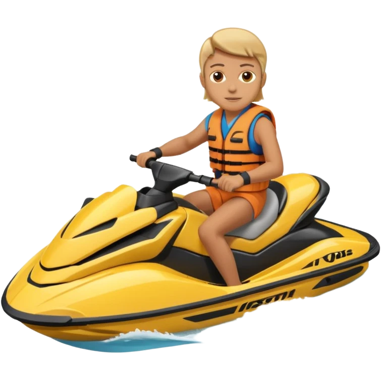 riding a jet skis emoji