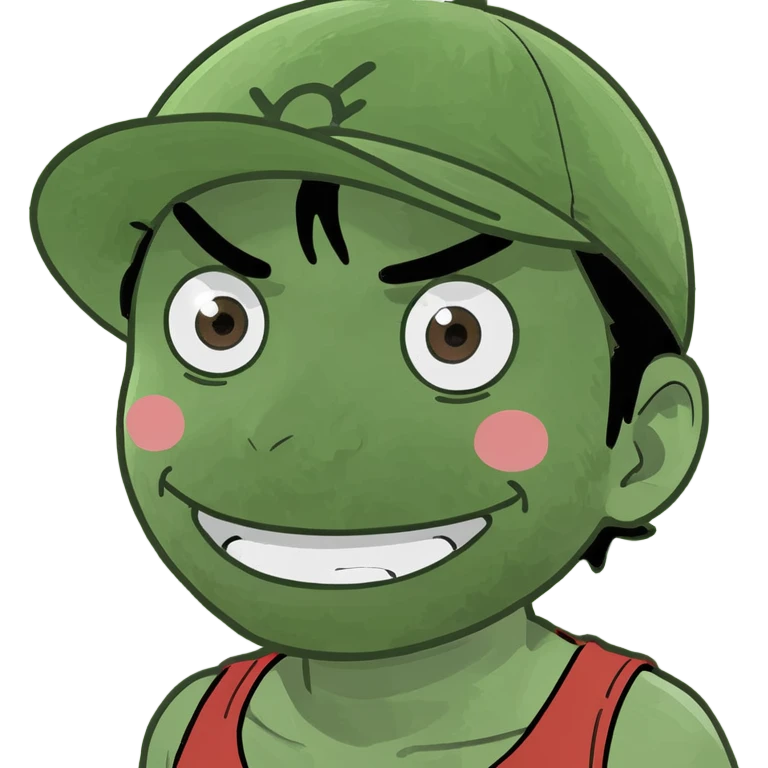 Emoji that looks like luffy emoji