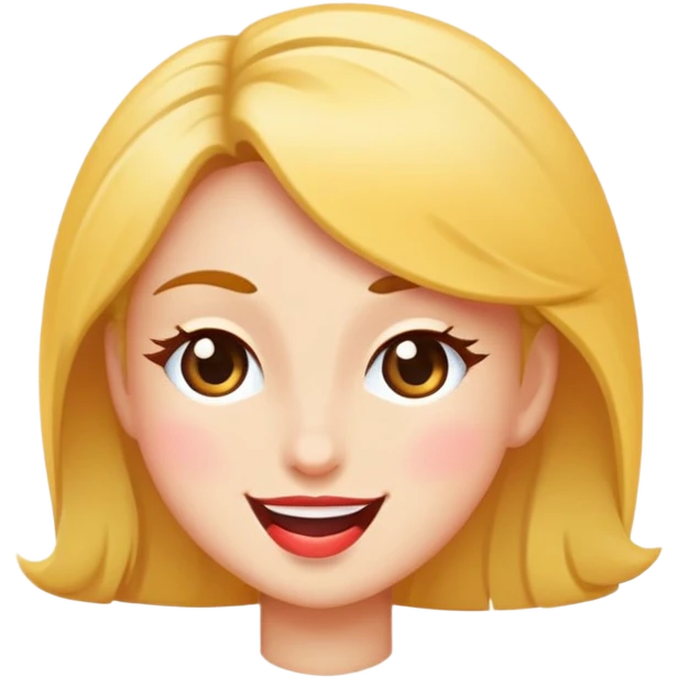 Flirty emoji