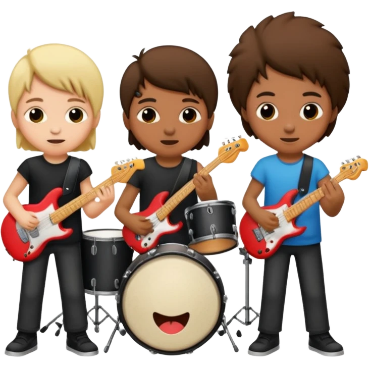 rock player kids emoji