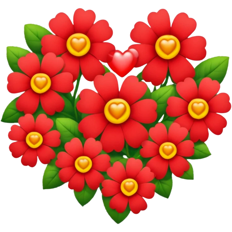Hearts of Flowers emoji