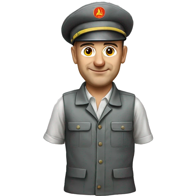 soviet engineer photorealistic emoji