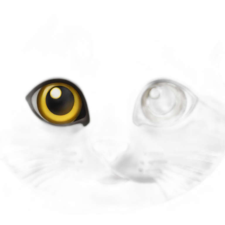Une étoile chat emoji
