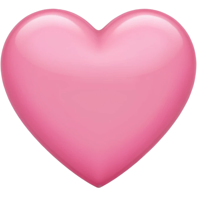 cuore rosa chiaro emoji