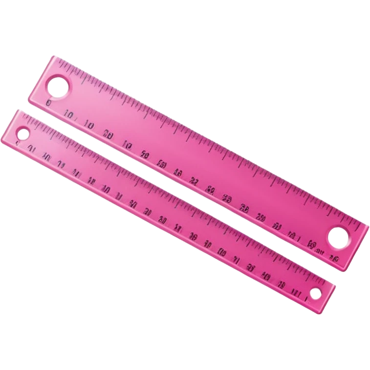 mac os icon pink ruler emoji