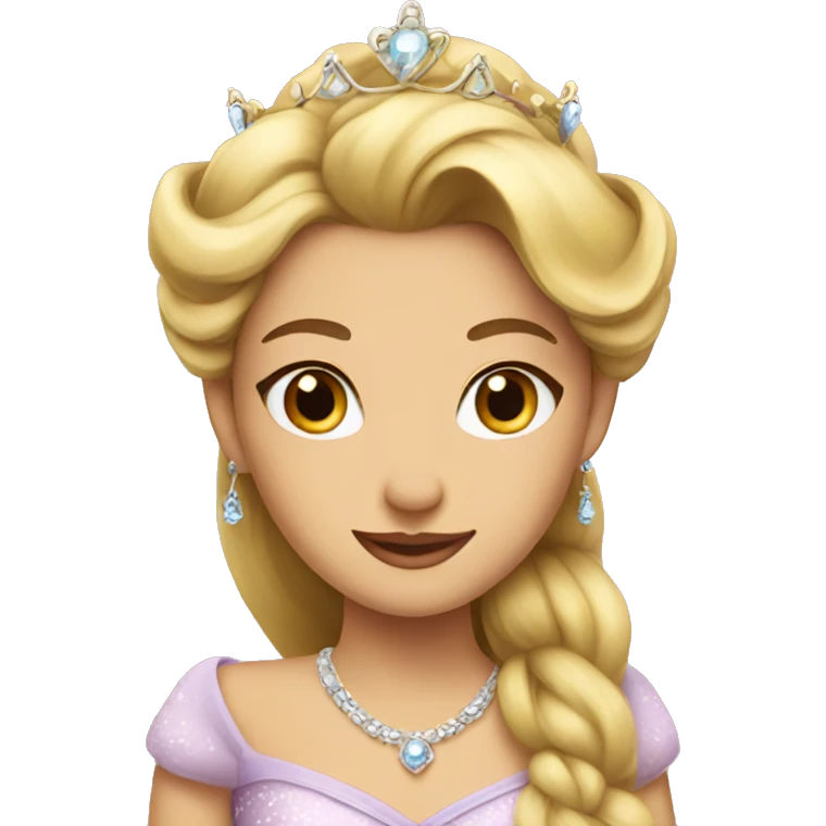 Beautiful princess emoji