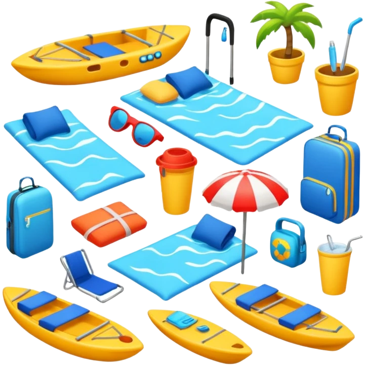vacation equipment emoji
