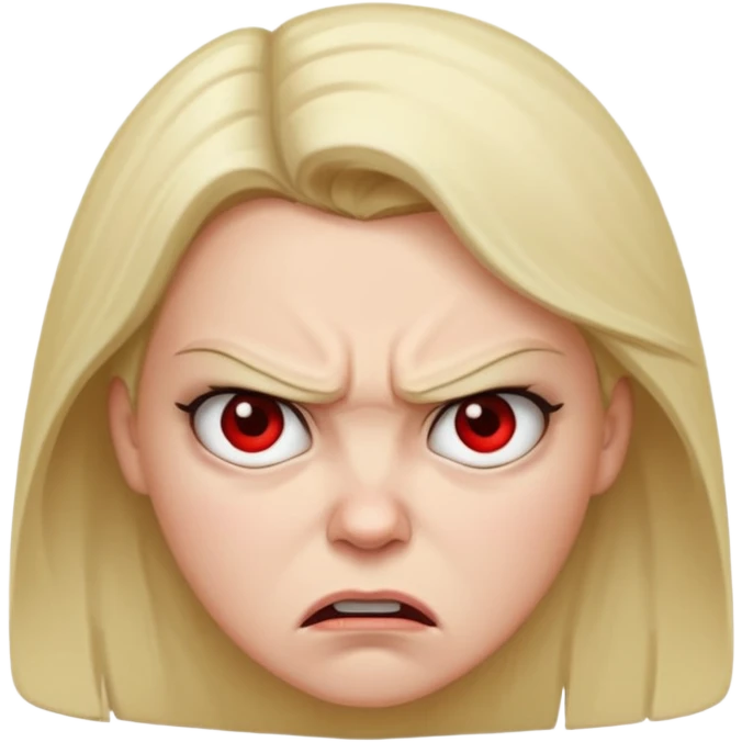очень злая женщина emoji