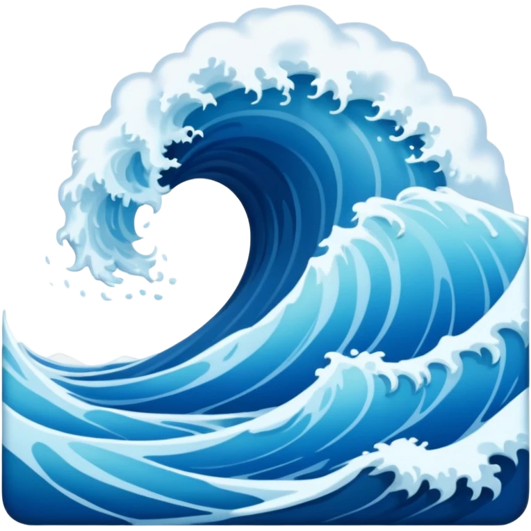 spliting of the sea emoji